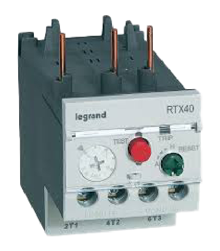Thermal overload relay RTX³ 40 - 1 to 1.6 A - for CTX³ 22 and 40 - diff. -  4 166 65 - Legrand Dealer/ Distributor/ Stockists/ Shop from Mani Sales (Bangalore)